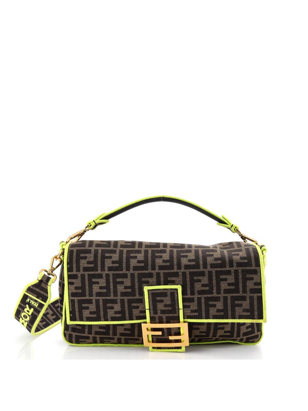 Fendi Baguette Nm Bag Zucca Canvas #248726F23B